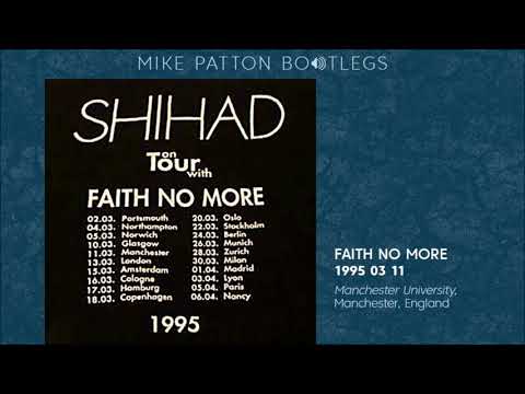 1995/03/11 Faith No More - Manchester University, Manchester, England