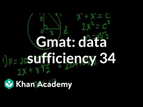 GMAT: Data Sufficiency 34