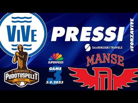PRESSI Veto - Manse PP, 3. välierä 3.9.2023