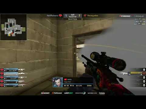 Woxic Sick 4K With AWP | Hellraisers vs Renegades | [720P 60 FPS] // With Commentary