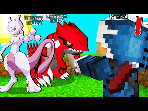 KENDAL ELIMINATES LEGENDARY POKEMON IN PIXELMON ON MINECRAFT ITA!!
