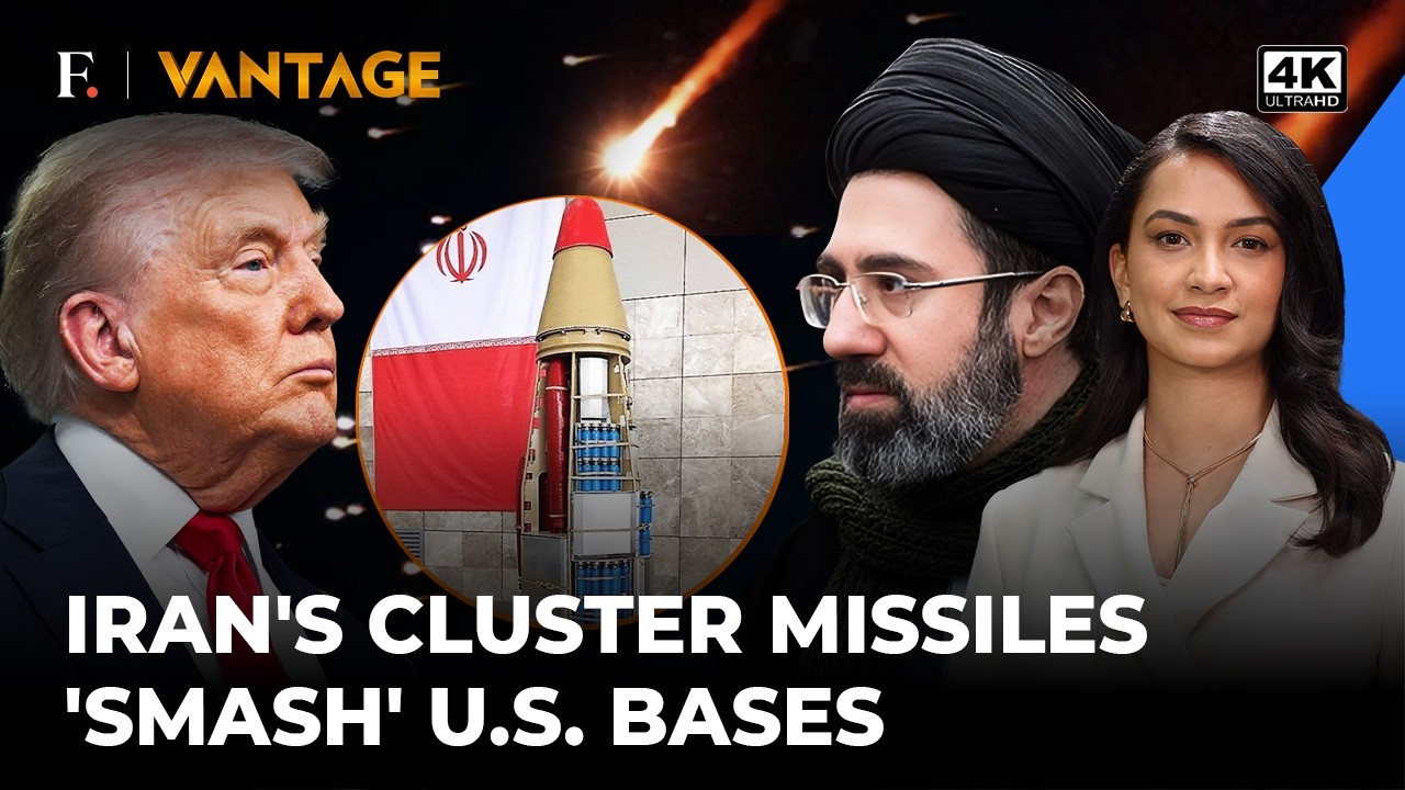 US Troops 'Hit', F-35s 'Damaged' As Iran Rains Cluster Missiles On American Air Base | Vantage | 4K