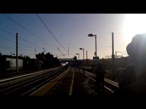 4464 Bittern howling through Grantham on the Cathederals Express 19/12/13