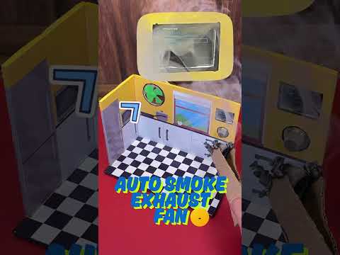 Auto Smoke Exhaust Fan + Real-Time Web Monitor | D1 Mini MQ-2 Relay