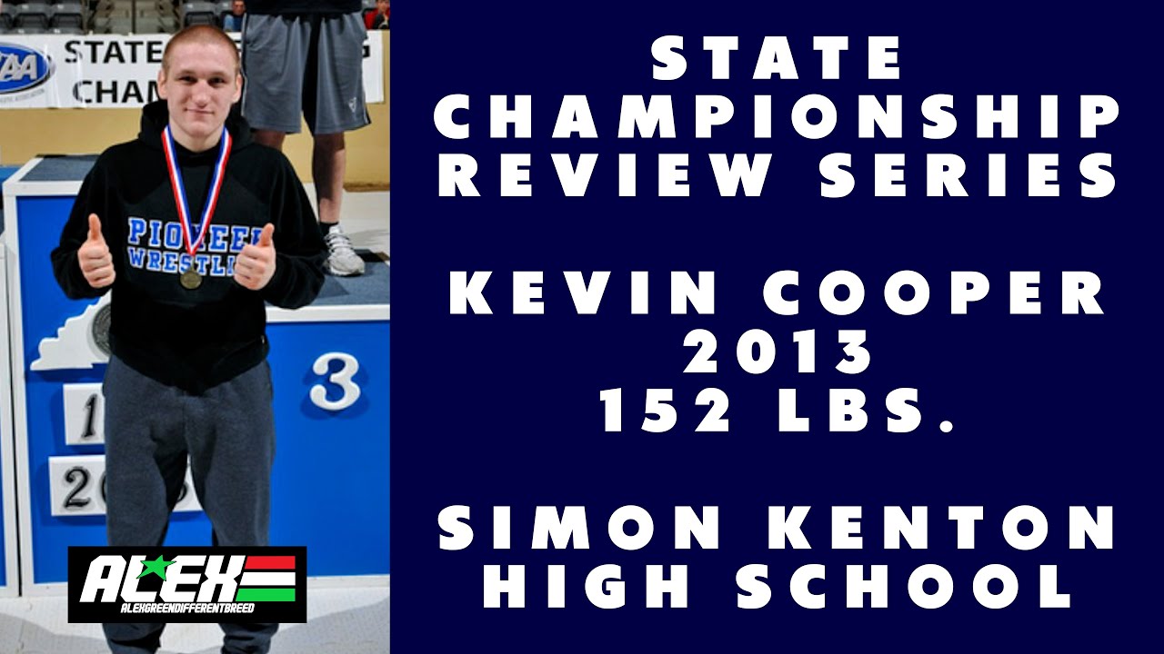 State Wrestling Championship match review w/ Kevin Cooper (Simon Kenton; 2013 152 lbs.)