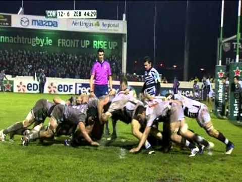 Heineken Cup 2012/13 Pool 3 Round 6 : Connacht Vs Zebre (25-20) HIGHLIGHTS
