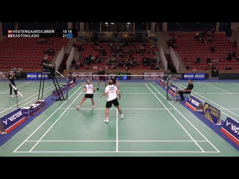 Match point - Vestergaard / Løber vs Easton / Lado - XD, Final - Hungarian Int. C'ships 2021