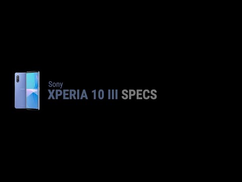 Sony Xperia 10 III Specs