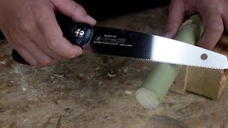 เลื่อยตัดไม้ไผ่ อะคริลิค พลาสติก ZET SAW BAMBOO & PLASTICS S-175 ตัดง่าย รอยเศษขุยน้อยมาก