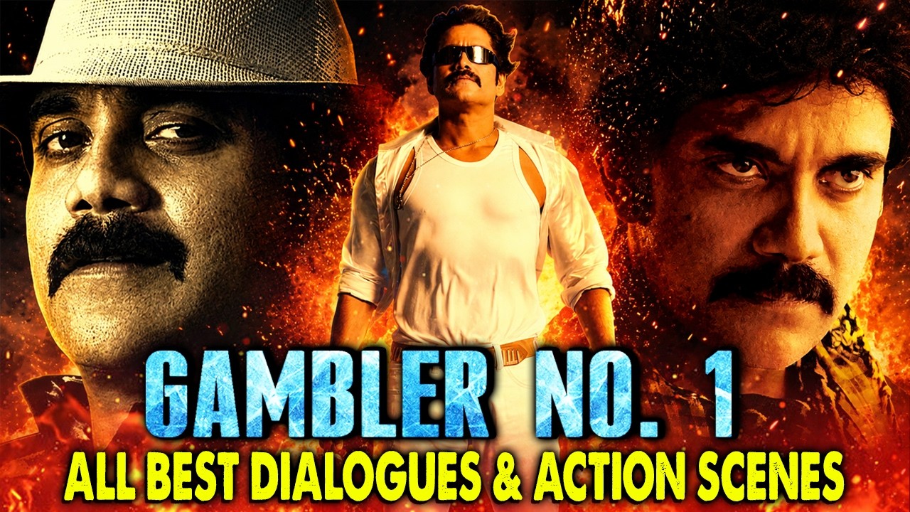 Gambler No 1 All Best Dialogues & Action Scenes | Nagarjuna Best Powerfull Action & Dialogue Scenes