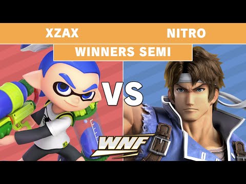 WNF 2.3 - SCARZ | Xzax (Inkling) Vs. Nitro (Richter) Winners Semis - Smash Ultimate