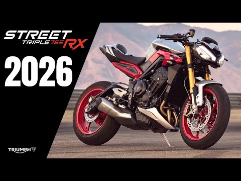 2026 Triumph Street Triple 765 RX Revealed: The Sharpest Street Triple Ever?