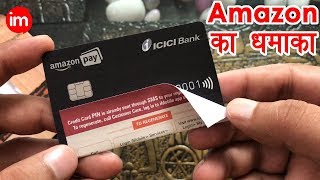 Amazon Pay ICICI Credit Card Unboxing and Review in Hindi - Amazon Credit Card in Hindi | Unboxing | DOWNLOAD THIS VIDEO IN MP3, M4A, WEBM, MP4, 3GP ETC