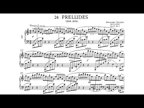 Scriabin: 24 Preludes, Op. 11 ― Kun-Woo Paik／스크리아빈: 24개의 전주곡 작품 11 ― 백건우