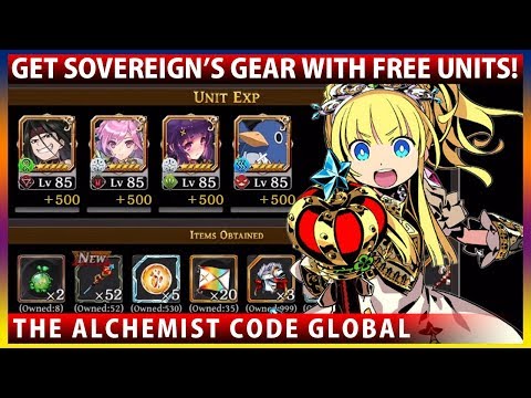 Etrian Odyssey Collab EX2 - Get Sovereign's Gear With FREE Units! (TAC)