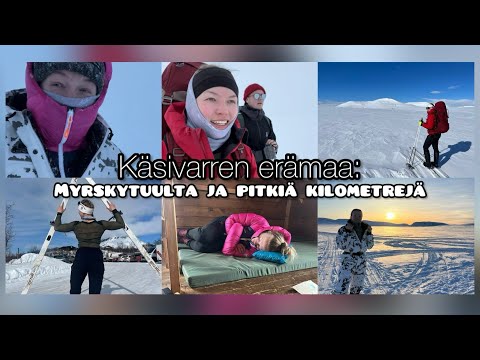 Käsivarren erämaa: Myrskytuulta ja pitkiä kilometrejä