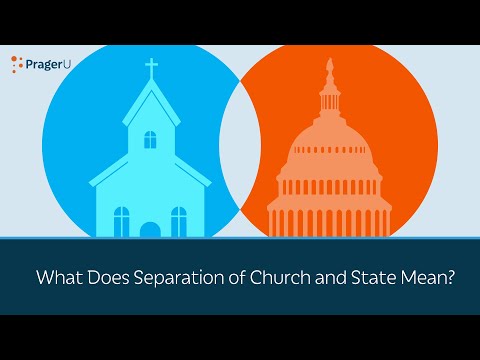 What Does Separation of Church and State Mean? | 5 Minute Video