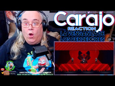 Carajo Reaction - La Venganza de los Perdedores - First Time Hearing - Luna Park Requested