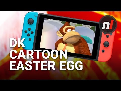 Weird Donkey Kong Country: Tropical Freeze Switch TV Show Easter Egg