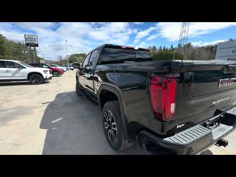 2026 GMC Sierra 1500 Crew Cab Short Box 4-Wheel Drive AT4 in Black for sale at Boyer Chevrolet Buick GMC Bancroft in Bancroft, ON