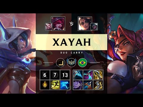 Xayah ADC vs Samira - BR Challenger Patch 25.11