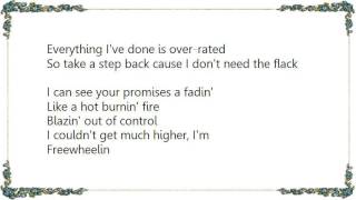 Cinderella - Freewheelin&#39; Lyrics