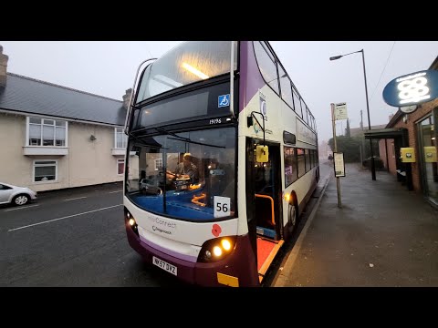 Skegness enviro 400 19196 NK57 DVZ