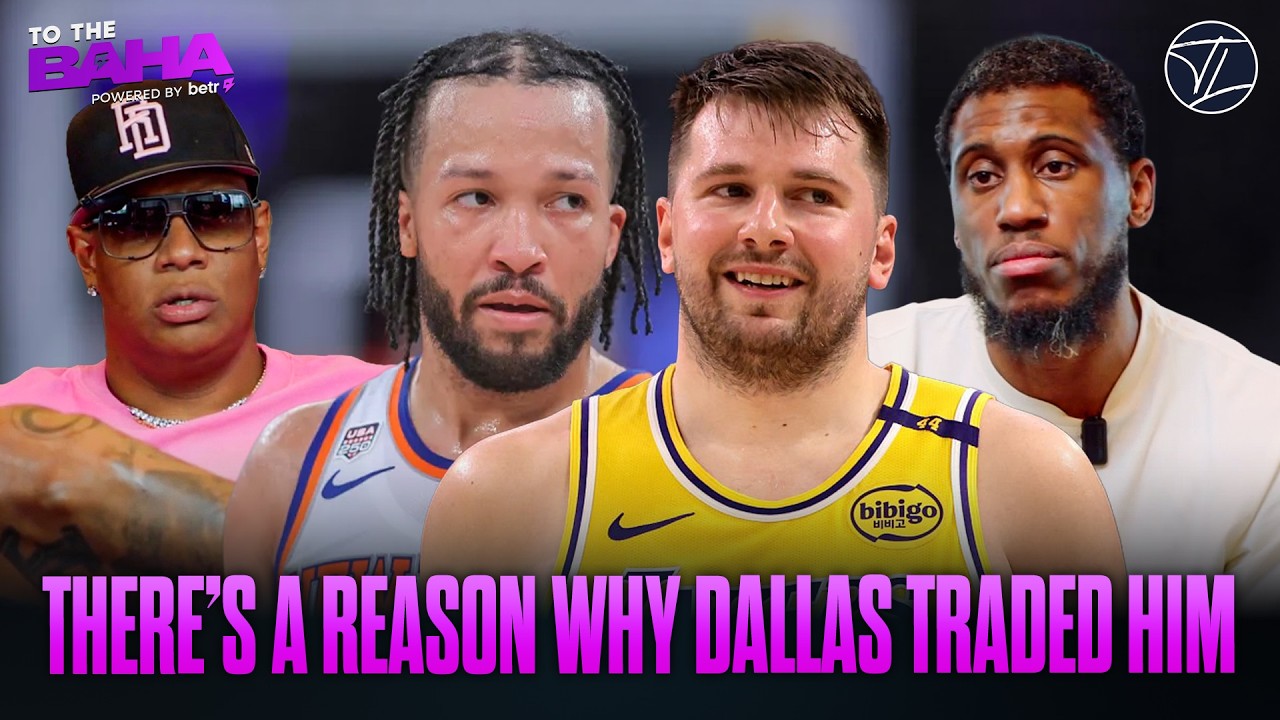 Jalen Brunson is a BETTER basketball player than Luka Doncic because he WON👀???