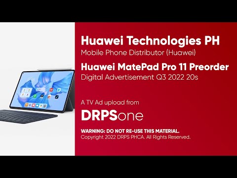 HUAWEI MatePad Pro 11 Digital Ad Q3 2022 20s (Philippines)