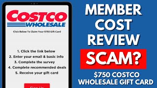 Membercost.com Review: Is $750 Costco Wholesale gift card LEGIT OR SCAM