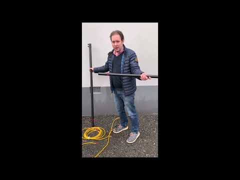 How to add Extensions to a Gardiner Telescopic Pole