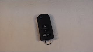 Changing the battery in a Mazda MX5 Mk 3 keyfob