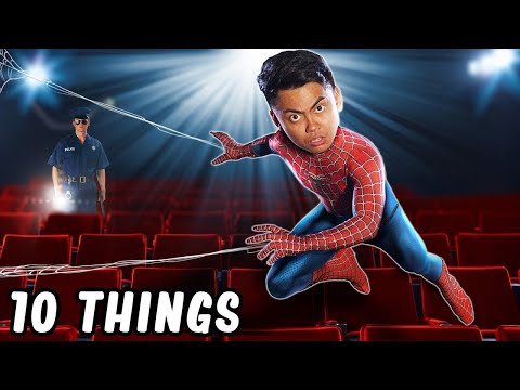 10 Funniest Things You Should NOT Do At THE MOVIE THEATER Video