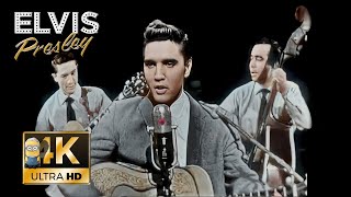 Elvis Presley AI 4K Colorized Enhanced - Baby, Let&#39;s Play House 1956