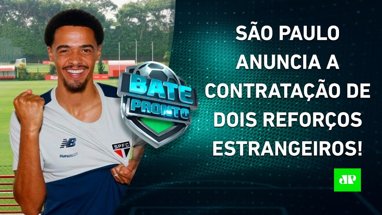 São Paulo ANUNCIA 2 REFORÇOS; Flamengo AINDA DIGERE DERROTA para o Corinthians! | BATE-PRONTO