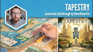 Tapestry Playthrough - BoardGameCo