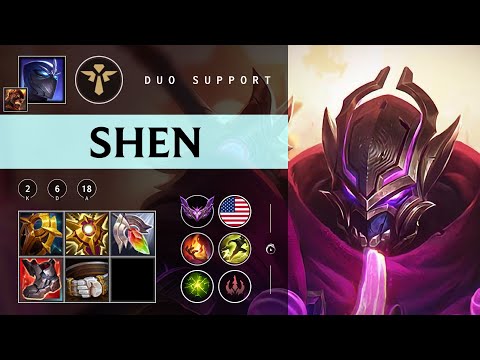Shen Support vs Soraka - NA Master Patch 25.24