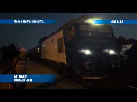 IR 1960 MANGALIA IASI pleaca din COSTINESTI TABARA