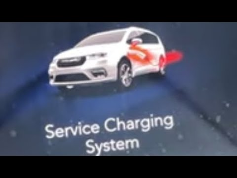 Chrysler Pacific eHybrid "Service Charging System" Error