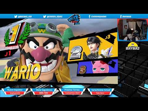 Smashurai Dojo Mini #16 - Smash 4 - Losers Finals - Waymas(Wario) vs Lacerta(Bayonetta)