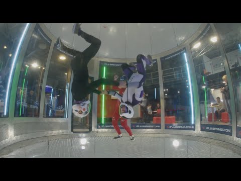 Indoor skydiving -  Session #21 with @Tunnel Ninja! Head Down #2
