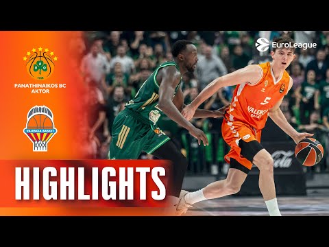 Thompson TAKE OFF in Athens | Panathinaikos - Valencia | R14 BASKETBALL HIGHLIGHTS 2025-26