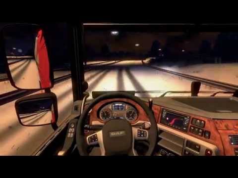 Euro Truck Simulator 2 Multiplayer #4 - Daf XF Euro 6