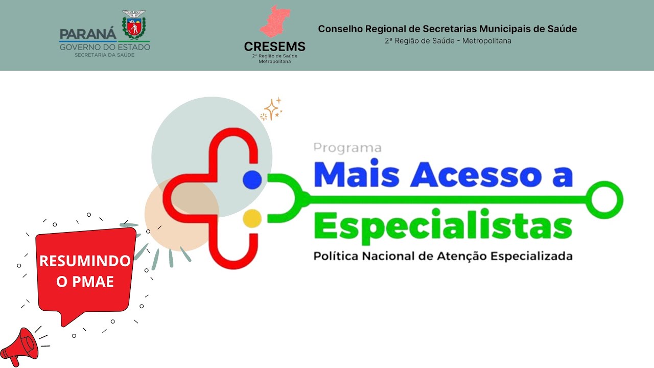Programa Mais Acesso a Especialistas