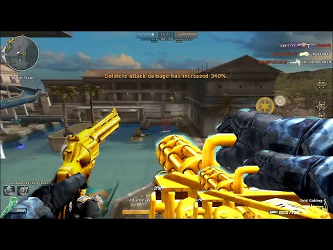 Crossfire NA/UK 2.0 : Gatling Gun Gold - Hero Mode X - Zombie V4