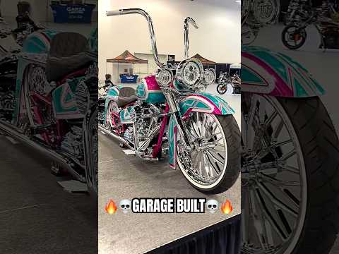 Garage-Built Softail with Royal Chrome Billet Wheels | One-of-a-Kind Harley Build on DNA Wheels
