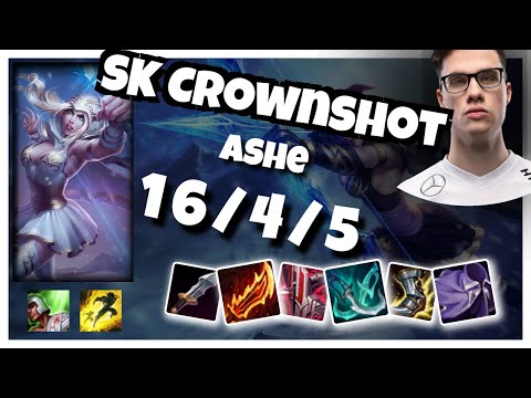 Ashe vs Yone SK Crownshot BOT (16/4/5) Gameplay Replay - Patch 10.23