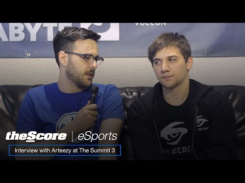 Team Secret's Arteezy at The Summit 3 (Day 2) - theScore eSports