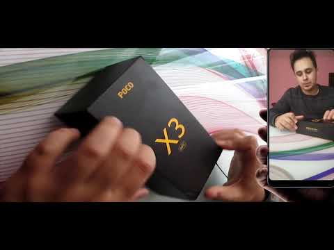Mi POCO X3 NFC Kutu Açılımı