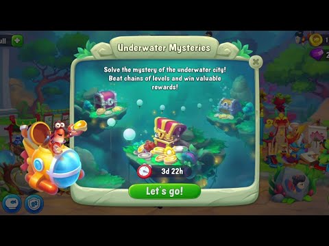 @Fishdom Underwater Mysteries Stage 1 Finished